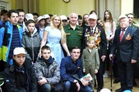 Увеличить и посмотреть фото Вечер встречи для учащейся молодежи допризывного возраста, посвященный Дню призывника