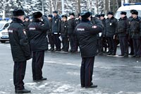 Увеличить и посмотреть фото На Поклонной горе проведен единый инструктаж конвойных нарядов подразделений Западного округа