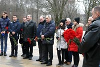 Митинг у памятника воинам интернационалистам