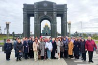 В муниципальном округе Проспект Вернадского в городе Москве для учителей муниципального округа провели выездное мероприятие в центральный Военно-патриотический парк культуры и отдыха Вооружённых Сил Российской Федерации Патриот